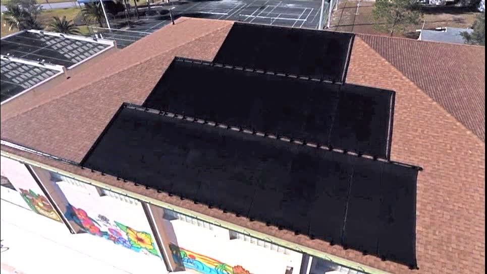 Solar-Fit array on the Holly Hill YMCA