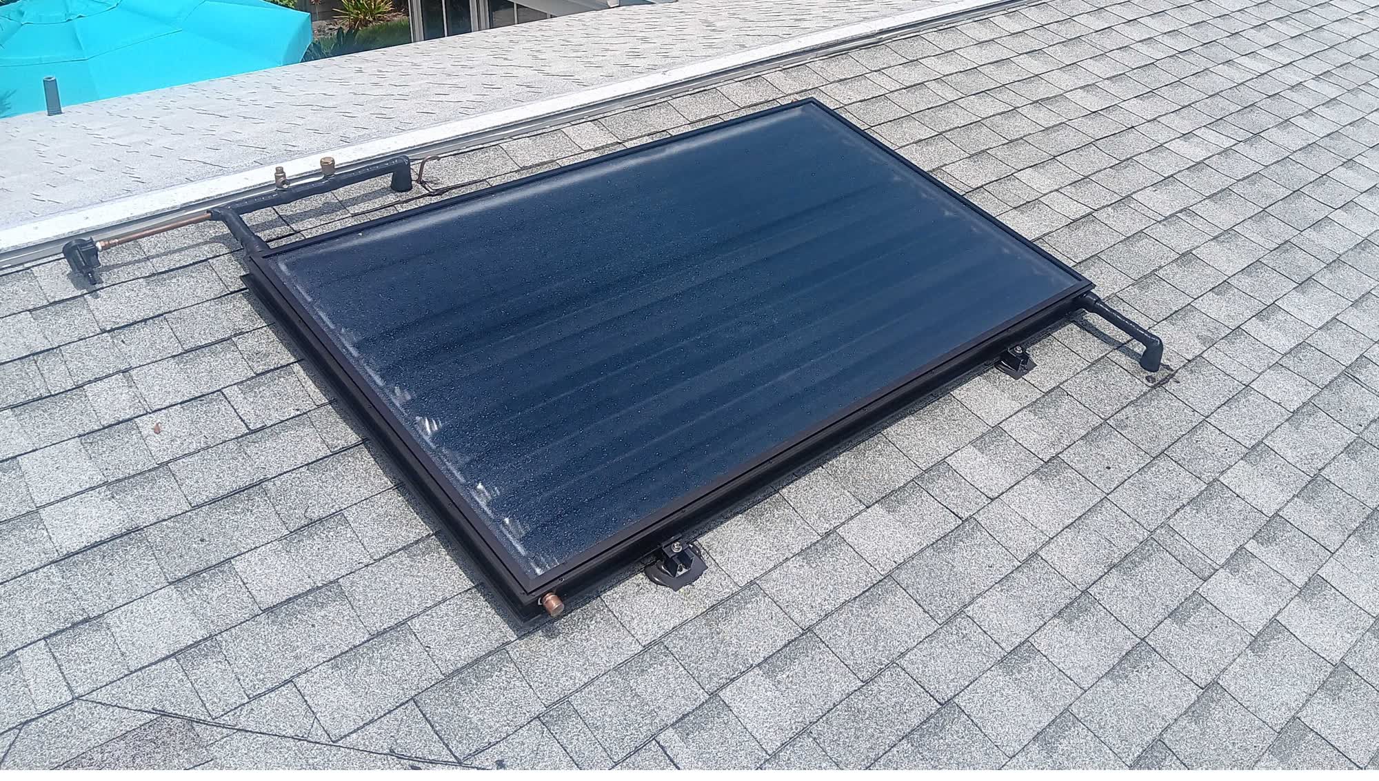 Solar water heating panel installed by Solar-Fit